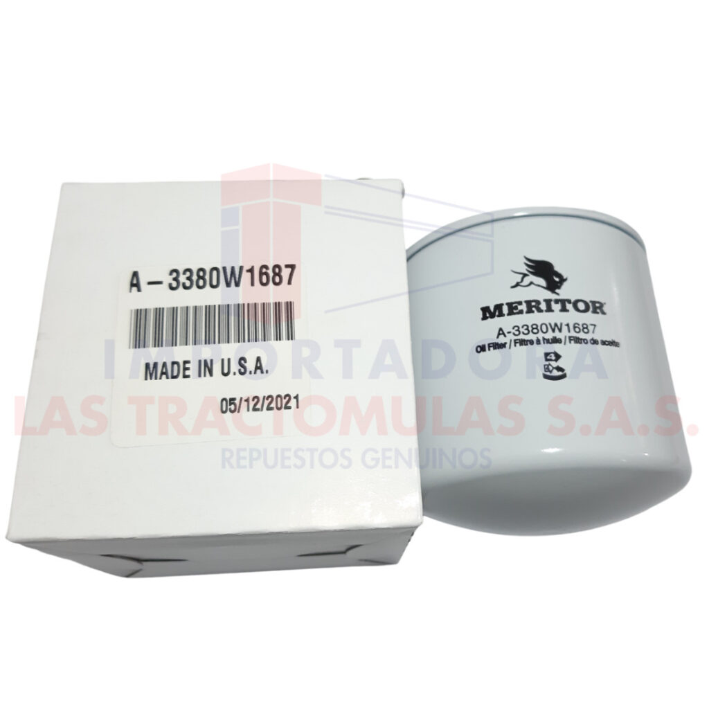 Ref. A-3380W1687 Filtro aceite divisor 46-160 – Importadora Las ...